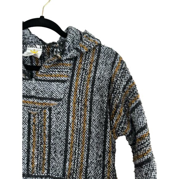 Sunspects Mexican Blanket Hoodie Unisex Medium Acrylic - Picture 3 of 5